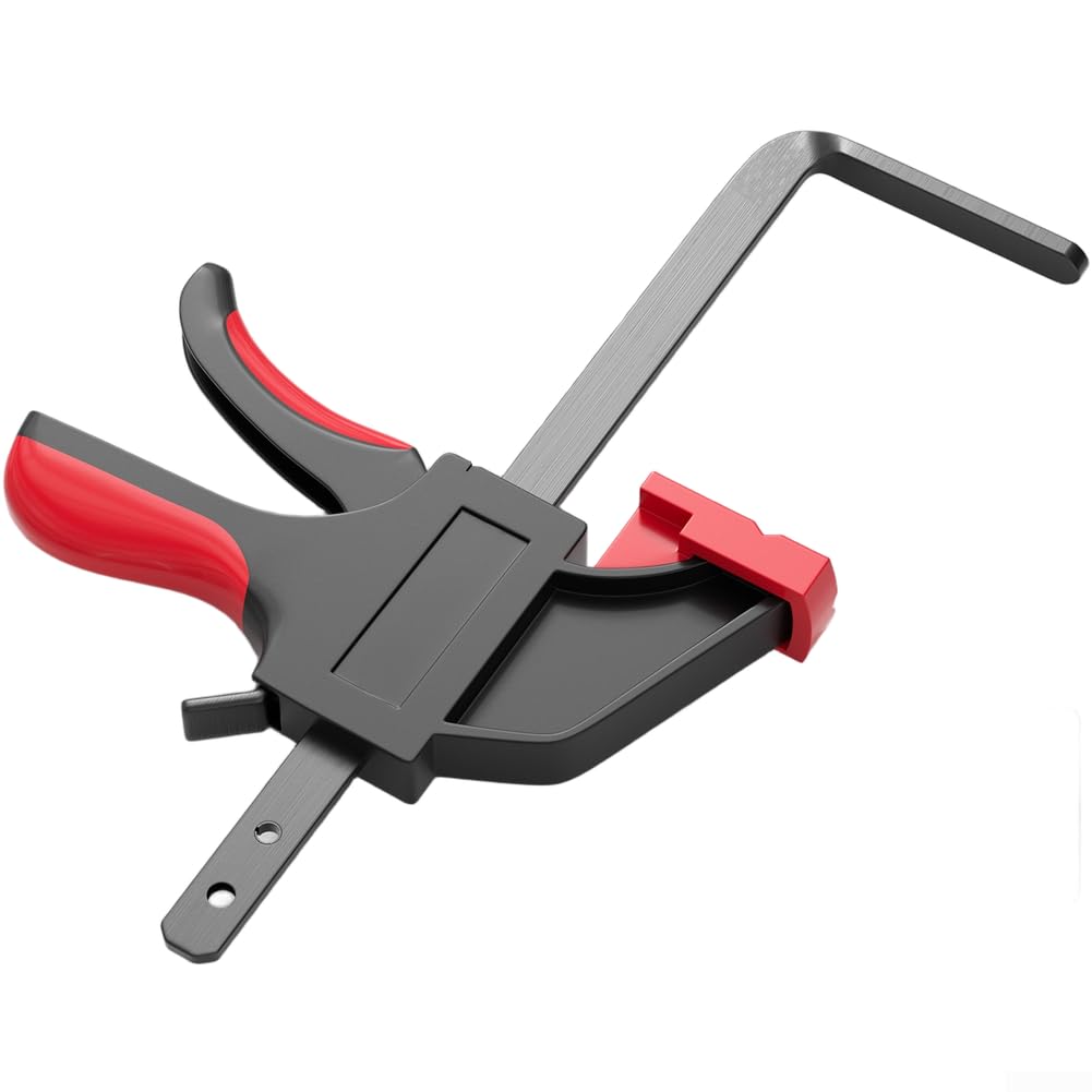 Guida for sega circolare, Morsetto for binari di guida for seghe da cingoli con pressione bloccaggio 90 kg e rilascio rapido for regolazioni rapide (aggiornato)