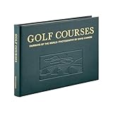 Graphic Image Golf Courses: Fairways of The World - Leather Bound Book Green - Fine Collectible Edition - Made in USA Quality Leather - Made in USA