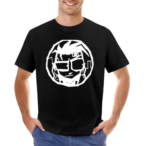 Image of AMdeTUNS Jthm T-Shirt Tops Animal Print Shirt for Clothes Mens Graphic t-Shirts Black M
