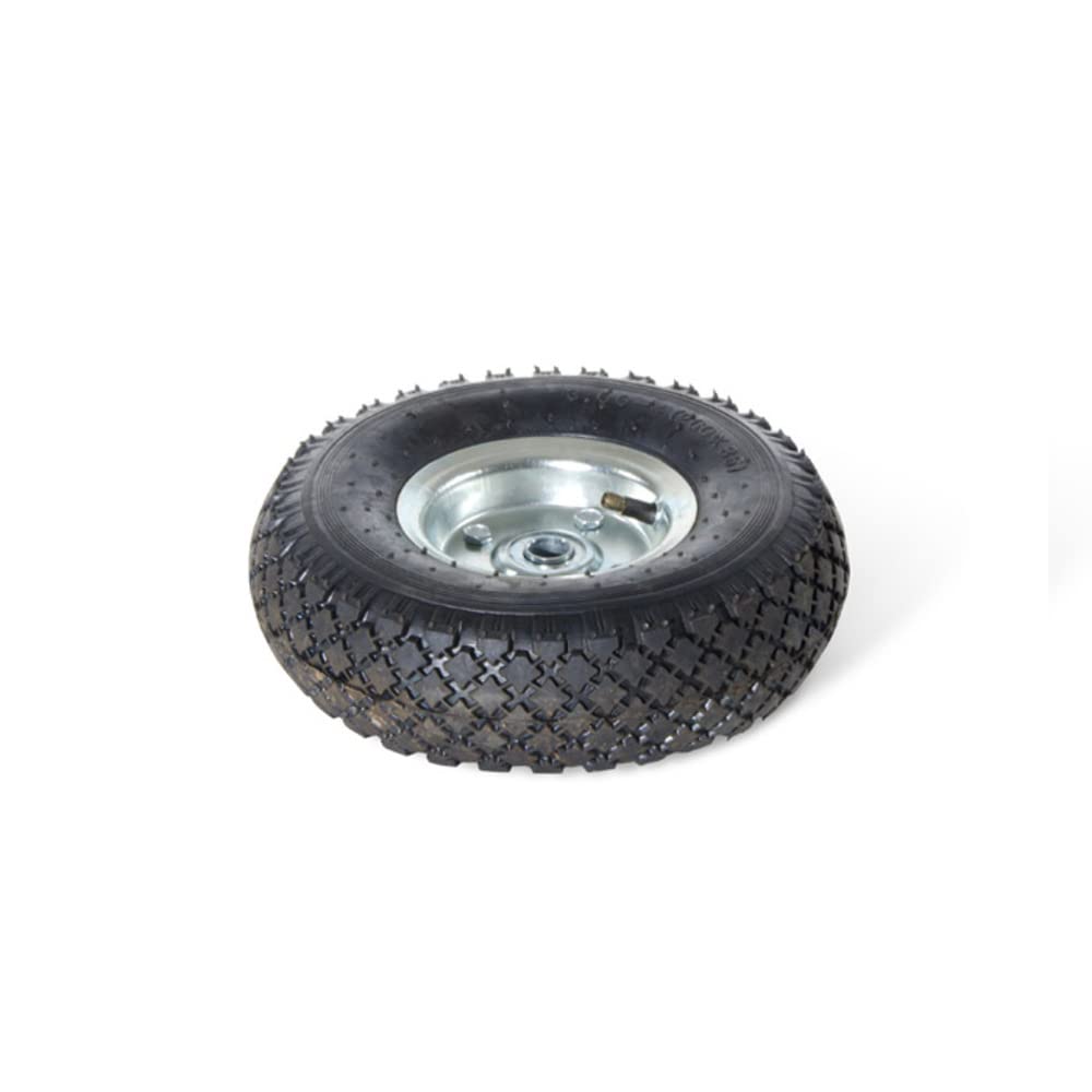 VERDELOOK Ruota di Ricambio per Carrello portatutto con codice 80/8, Diametro 26 cm, Nero