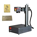XNXYSMKJ Laserbeschriftungsmaschine 20W Faserlaser, Arbeitsbereich 150x150mm, Festkörpergravierer für Schmuck, Metallteile, individuelle Gravurprojekte (20w)