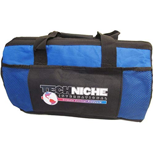 Techkewl Cooling Vest - Blue - M/L Fits 100-175 Lbs - With Phase Change Cool Pax & Cooler Bag #TOP2