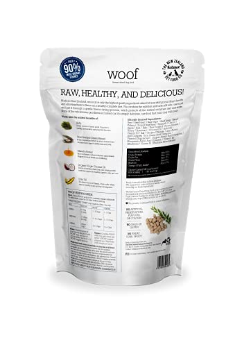 WOOF Beef Freeze Dried Uncooked Canine Meals, Mixer, or Topper, or Deal with – Excessive Protein, Pure, Restricted Ingredient Recipe 2.2 LB WOOF Beef Freeze Dried Uncooked Canine Meals, Mixer, or Topper, or Deal with – Excessive Protein, Pure, Restricted Ingredient Recipe 2.2 LB