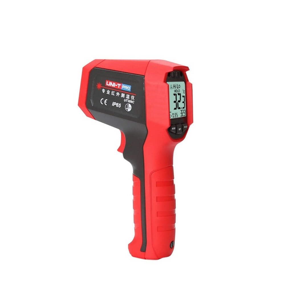 UNI-T UT309C Serie UT309 Profesional Termómetro Infrarojo con IP65, 12:1 Proporción, -35°C-850°C/-31°F-1562°F