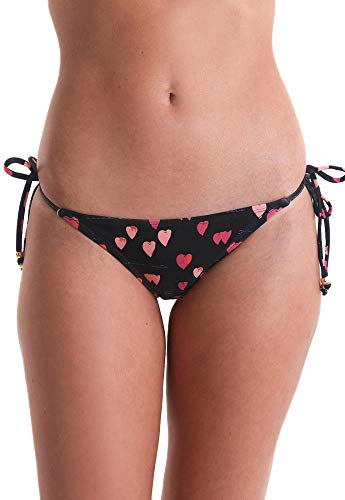 Calcinha Biquíni Avulso Lacinho Bossa Nova PPOETA - Preto - GG