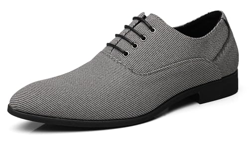 Image of Men's Fashion Casual Oxford Shoes Lace-up Formal Sneakers