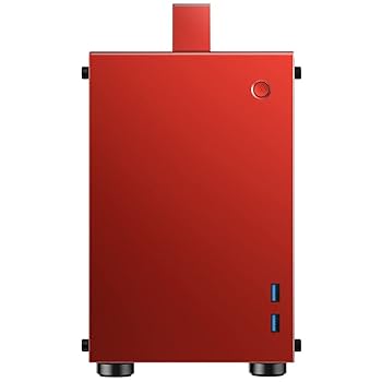赤 ミニPCケース jonsbo t8 電源セット 赤 ミニPCケース jonsbo t8 電源セット Amazon | JONSBO 側面