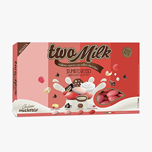 Confeti Maxtris Two Milk Sfumato Rosso Caja de 1 KG Cover