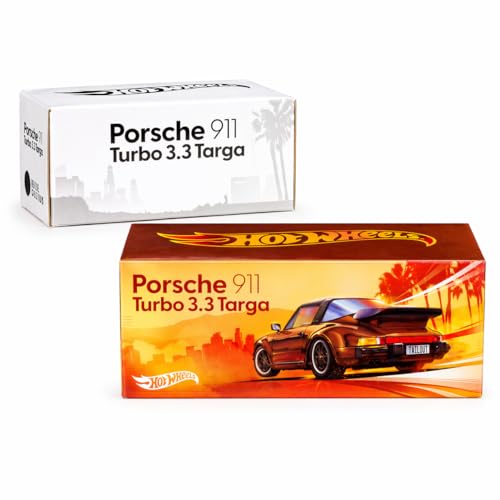 Hot Wheels Porsche 911 Targa Turbo 1988 1:64 Die-Cast miniatura 2