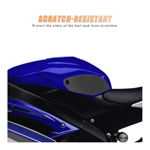 Coussin Réservoir Moto Antidérapant Résout Glissement Genou Yamaha R6 - 3