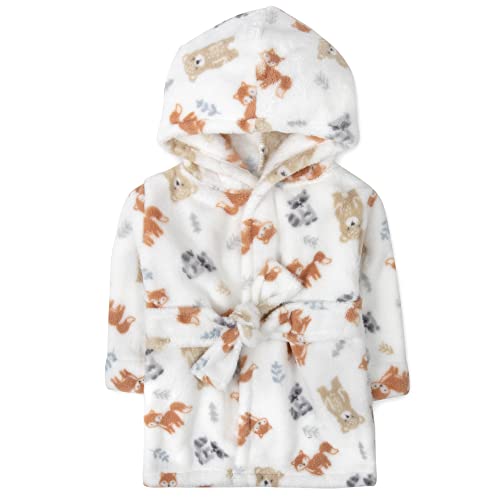 Image of Baby Essentials Baby and Infant Bath Robe with Hood and Baby Beach Cover Up for Boys and Girls 0-12 Months