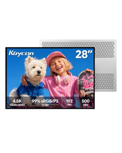 Image of P20 28 inch 4.5K UHD Monitor, IPS Glossy (Honeycomb Without Stand)