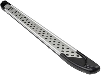 Romik 65001418 Silver RAL Running Board for Fiat 500X, 1 Pack