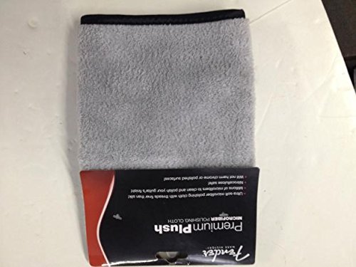 Fender Premium Plush Microfiber Polishing Cloth, Gray