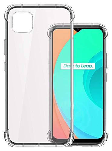 Image of COVERBLACK Transparent Rubber Case Back Cover for Infinix X675 / Hot 11 2022 - Transparent