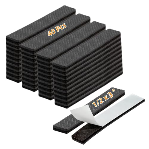 Furnigear 40 Pcs Rubber Chair Leg Pads