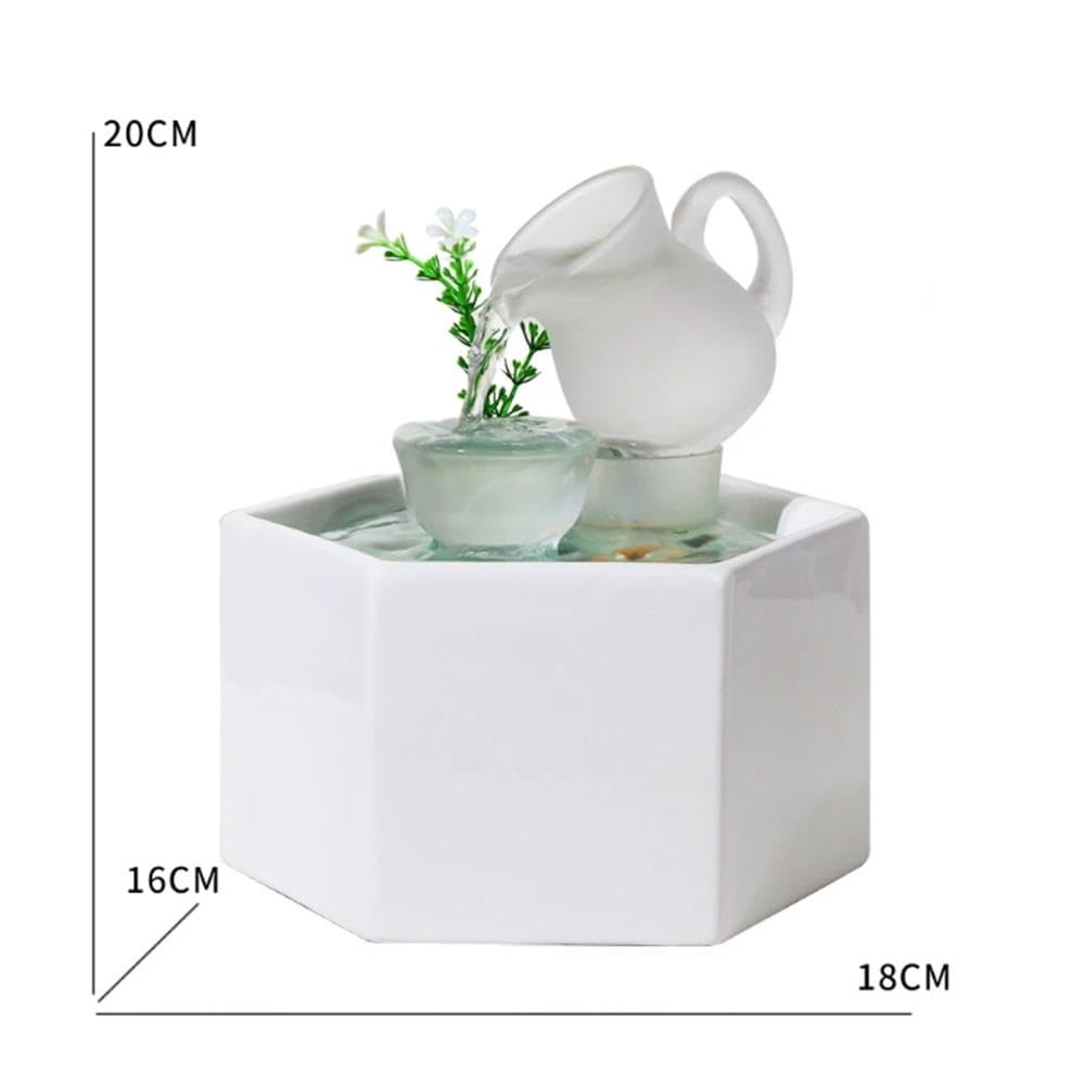 Fontana Interni Ornamento Circolare Piccola Fontana di Acqua Dolce