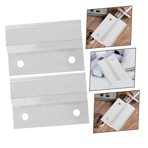 Image of Outanaya 4pcs Heavy Duty Picture Hangers Aluminum Mount Brackets French Cleat Bracket for Wall