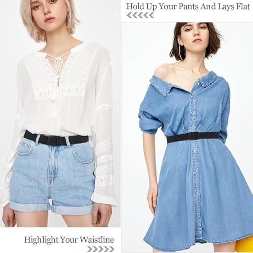 Women Tuck In Waist Belt Elastic Waistband For Shirt Styling Flexible Length Stretchable Design For Various Outfit3