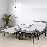 Sven & Son Harmony Adjustable Bed Base, Head and Foot Lift, Massage, Under-Bed Lights, USB, Memory, Zero Gravity Smart Frame - Split King