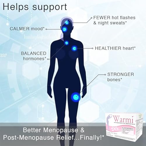 Image of Lane Innovative - Warmi Menopause Support for Women, Natural Relief for Menopause & Beyond with Organic Maca Root, No Soy, No Estrogen (90 Servings)