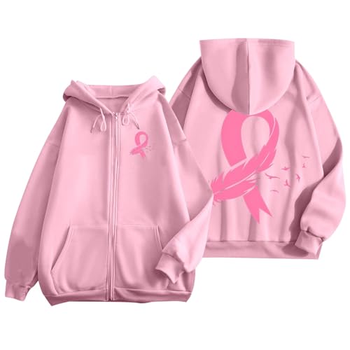 Tee shirt Octobre Rose idéal quotidien sweat à capuche pour vos sorties