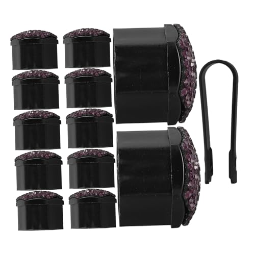 FUNOMOCYA 20Pcs Rhinestone Tire Bolt Caps Stylish Wheel Nut Covers for Cars Durable Tire Accessories Fit for Rims Protects Screws with Elegant Design
