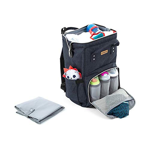 Cosco Kids, Mochila Multifuncional Peggy, Preto Mescla