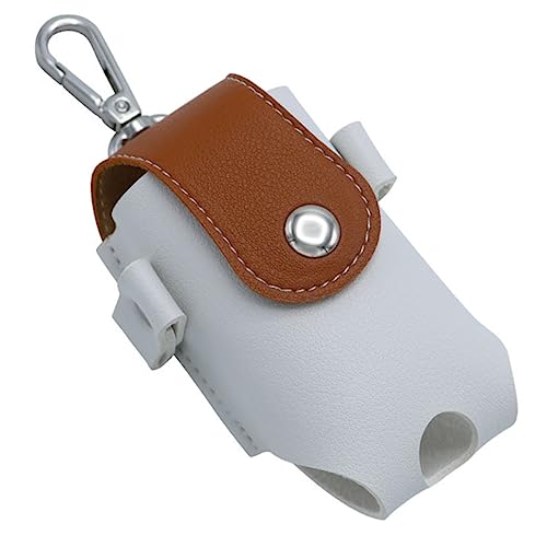 Abaodam Reusable Golf Ball Holder Convenient PU Golf Ball Storage Pouch Organizer Bag for Golfing Accessories and Design for Easy Carrying