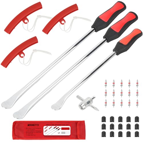 38PCS Tire Spoons Tool Set, Premium Tire Irons Tire...