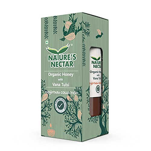Image of Nature's Nectar Organic Honey with Vana Tulsi 325g