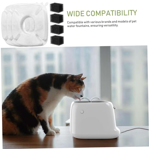 Filtros repuesto para fuente de agua para perros y gatos miniatura 2