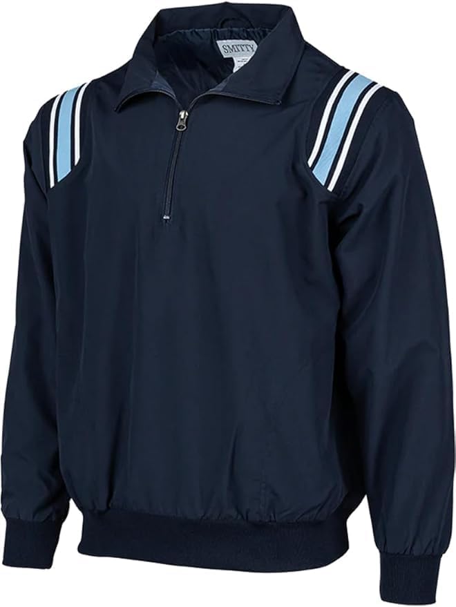 Smitty | BB-S320 Major League Style Baseball Softball Water Resistant Pullover Umpire Jacket