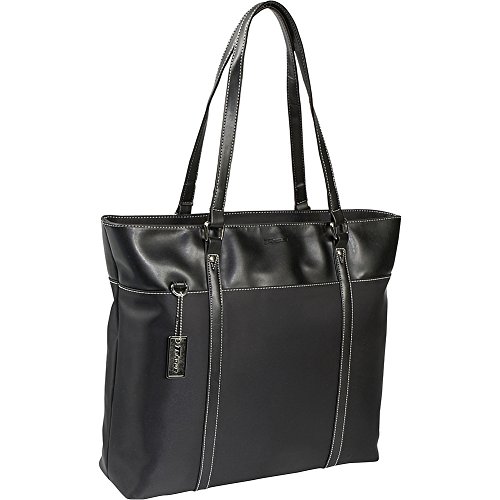 Targus Ladies Deluxe Tote with Safeport Air Protection Cushioning, Black (TLT004A)