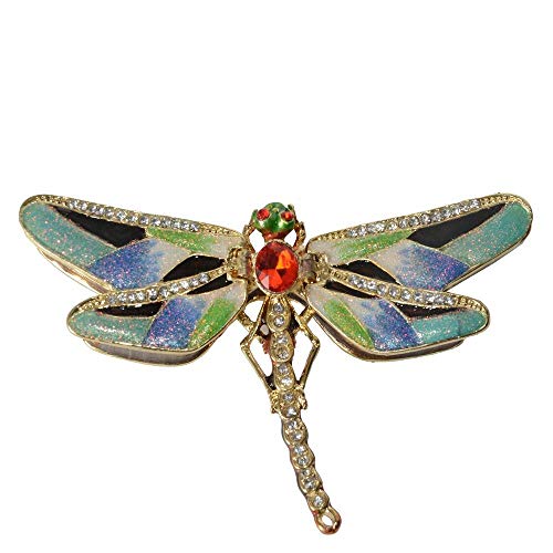 Libellule émaillée boîte de rangement pour ranger vos bijoux avec art