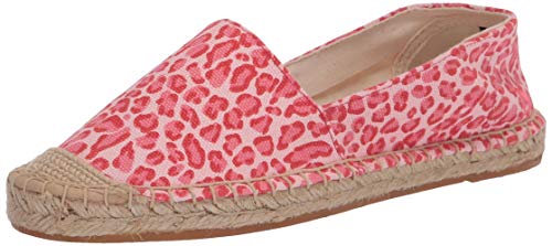 Joules Women s Espadrille, Light Lilac Leopard, 8 US