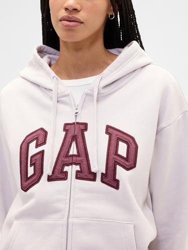 Image of GAP Women's Logo Hoodie Hooded Full Zip Sweatshirt