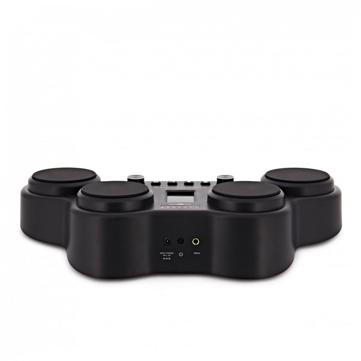 Gear4music VISIONPAD-6 E-Drum Pad Batteria Elettronica Portatile Professionale | Per Principianti, Pad Sensibili alla Velocità, Pedali Kick e Hi-Hat, 25 Ritmi, Uscita Cuffie per Pratica Silenziosa