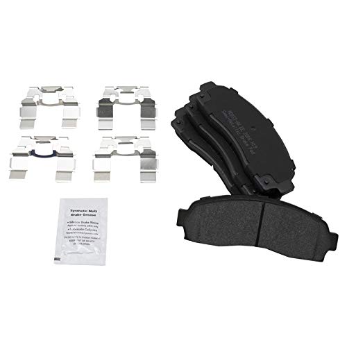 TRQ Front and Rear Brake Pad Set Semi Metallic Compatible with 2003-2009 Ford Ranger 2003-2009 Mazda B2300 2003-2009 B3000 2003-2009 B4000 by TRQ - Used condition - Image 5
