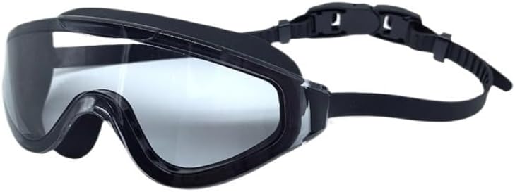 Women's Large Frame Swimming Goggles Waterproof Anti-fog Earplugs