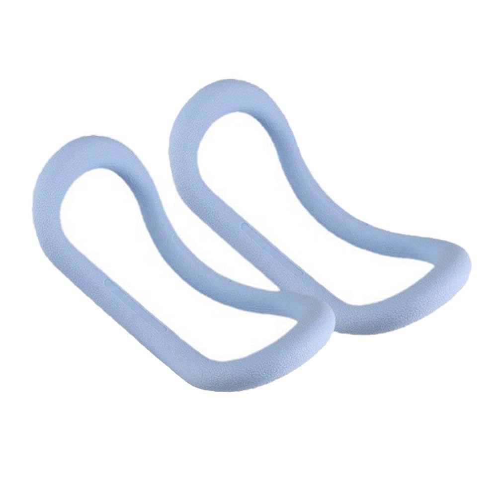Yoga Ring for Legs Calves, Fascia Stretching Ring for Thigh and Calf Massage, Yoga Equipment Fitness Circle, Massage Ring Training Tool For Core, Pilate, Gymnastics Exercise Workout (Blue)