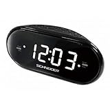 radio reveil style americain  Radio REVEIL Noir