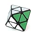 AI-YUN 4-Axis Octahedron Speed Cube 4-Axis Octahedral Diamond Shape 2x2 Magic Cube Puzzle Toys Brain Teasers, Steel Ball Orientation