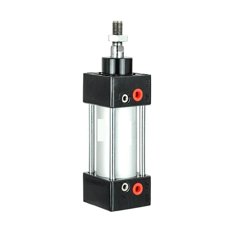 Cilindro neumático SC de aleación de aluminio profesional de 32mm con carrera de 250mm 5