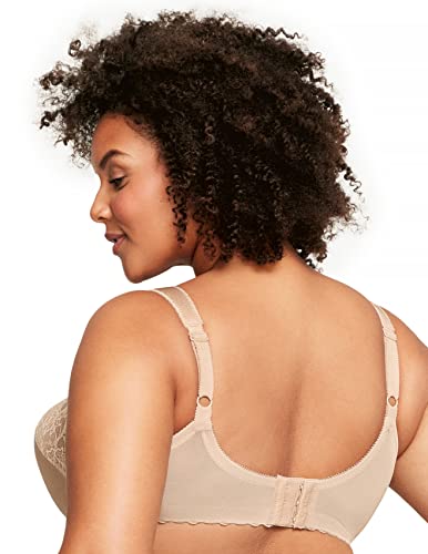 Full Figure Plus Size Magiclift Original Support Bra Wirefree #1000 Blush #TOP1