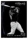 MATT VIERLING RC 2022 Panini Chronicles Titan #16 ROOKIE NM+-MT+ MLB Baseball Phillies