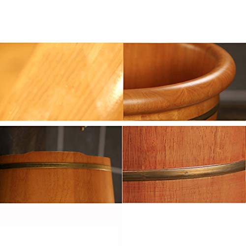 Tina de pie madera Katzowen sin cubierta 36 cm miniatura 6