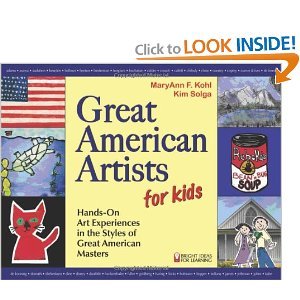 Paperback Great American Artists for Kids bySolga Book