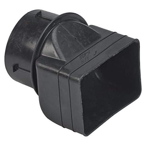Mutual Industries Downspout Adapter, 3" x 4" x 4" Cover