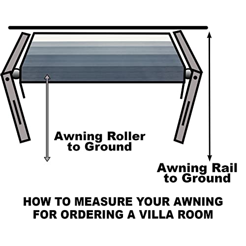 Shadepro 72XX06 Villa Rv Awning Screen Room - Add Room For Your Family Under Your Rv Awning - Camper Screen Room thumb #2